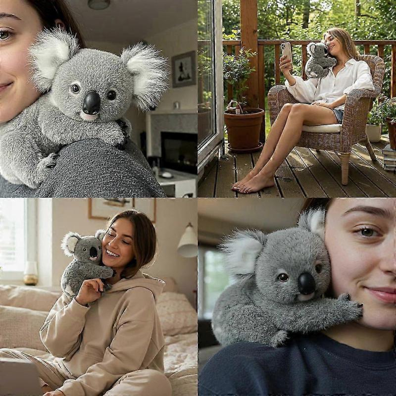 Ultra-Soft Koala Plush Toy, Koalas Stuffed Animal Toy Cozy Comfort, Endless Snuggles, Comfort Interactive Toye 21cm