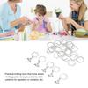 30Pcs Hexagonal Shape Knitting Stitch Markers Sewing Supplies  For Beginners And Professionals
