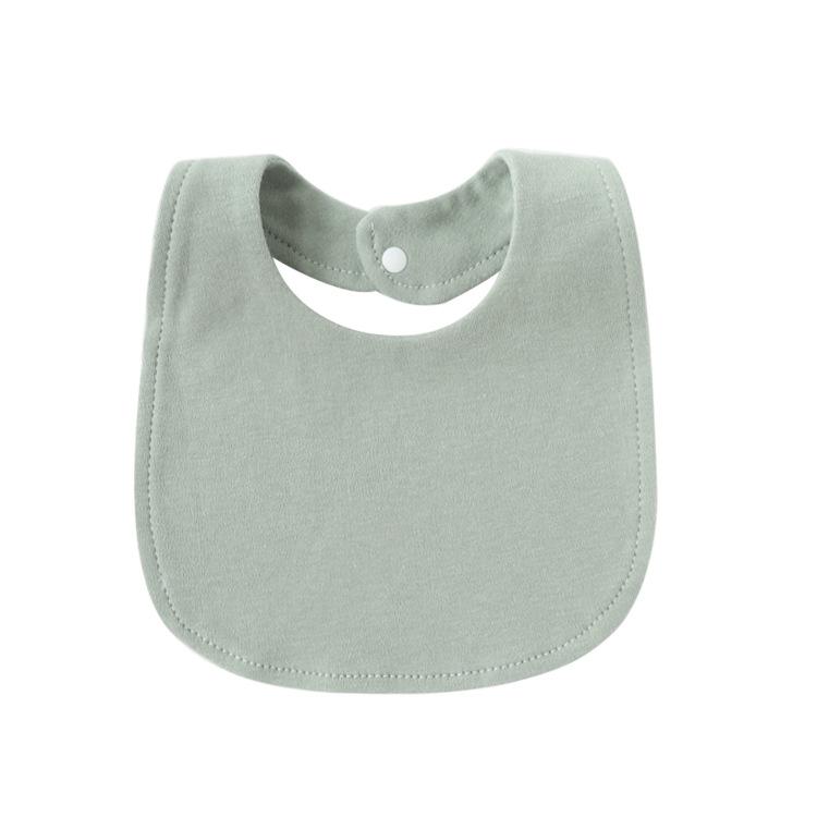 Newborn Baby Bibs Pure Cotton Double Layer Drool Bibs High Absorbency Burp Cloths For Infants Toddlers Soft Skin Friendly