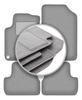 Gray Car Mats For: Citroen DS3 Cabrio (2015-)