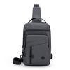 Lightweight Waterproof Nyl Chest Bag Men Multipurpose Sling Crossbody Backpack For Hiking Outdoor Sports Daily Commute Travel