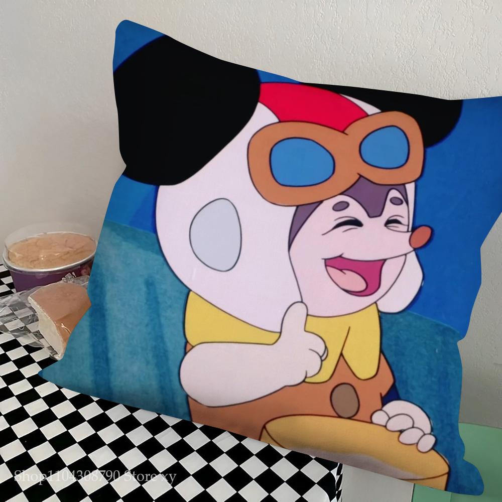 S-Shuke B-Beita Animation Pillow Case Square Pillow Bedroom Sofa Leisure Comfort Cushion Car Living Room Home Decoration