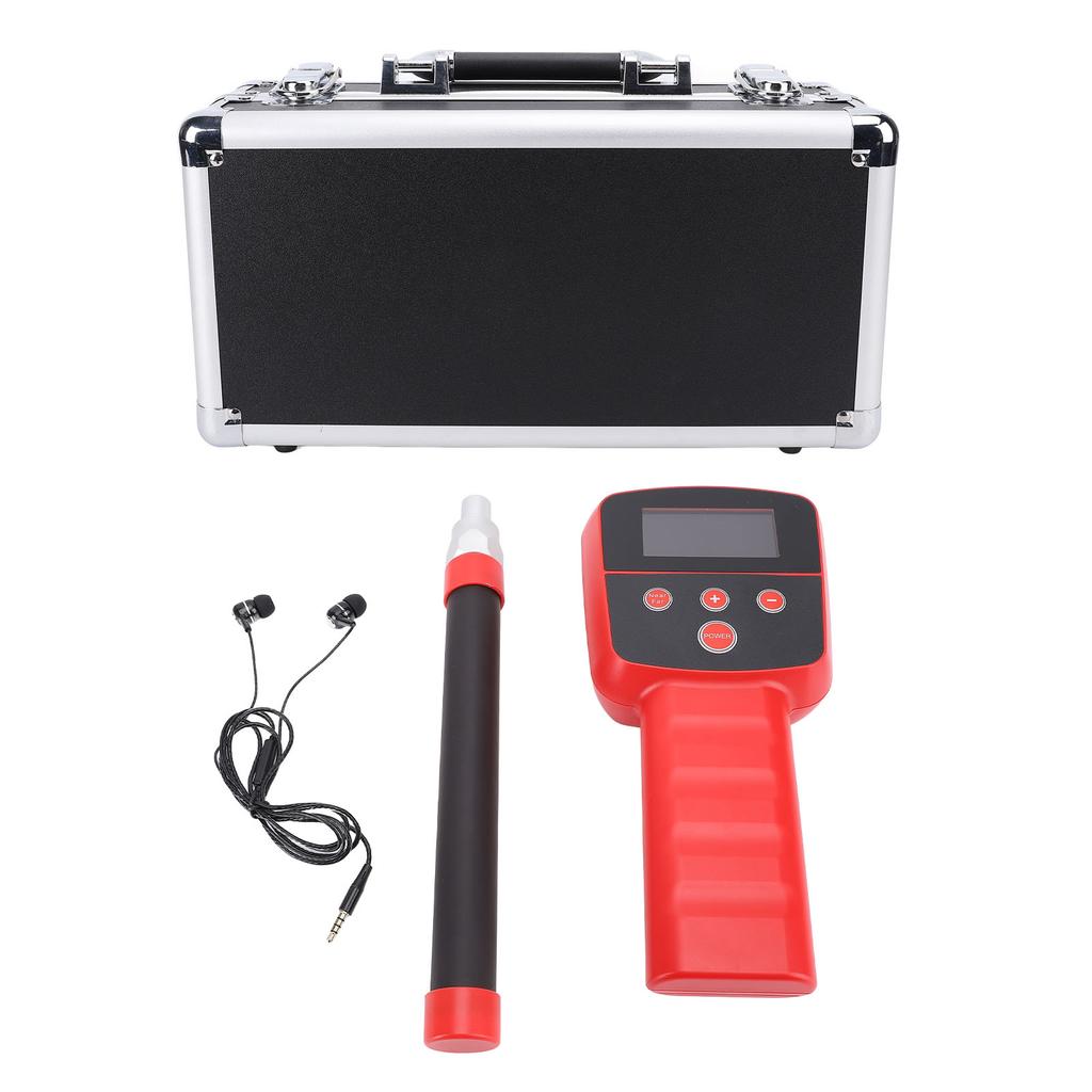 512Hz Underground Pipe Locator Water Resistant Portable LED Display Pipe Inspection Locator for Pipeline Blocking