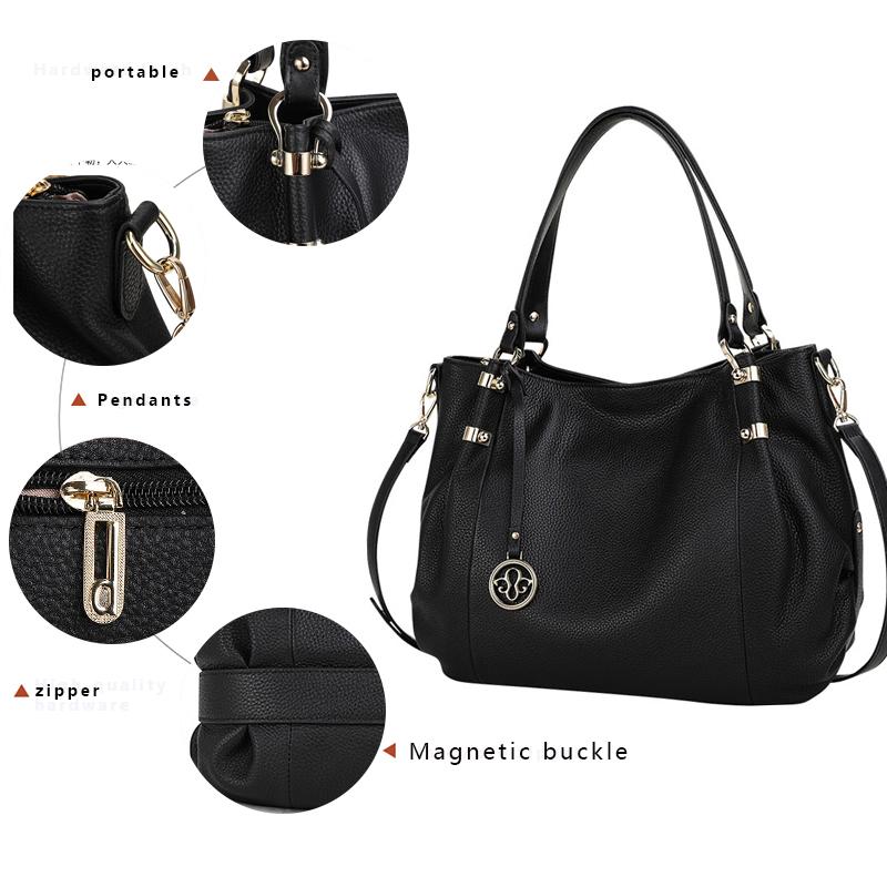 Damenhandtasche mit Blumenmuster, Luxus-Rindsleder, edle Damen-Umhängetasche, Umhängetasche, Geldbörse, echtes Leder