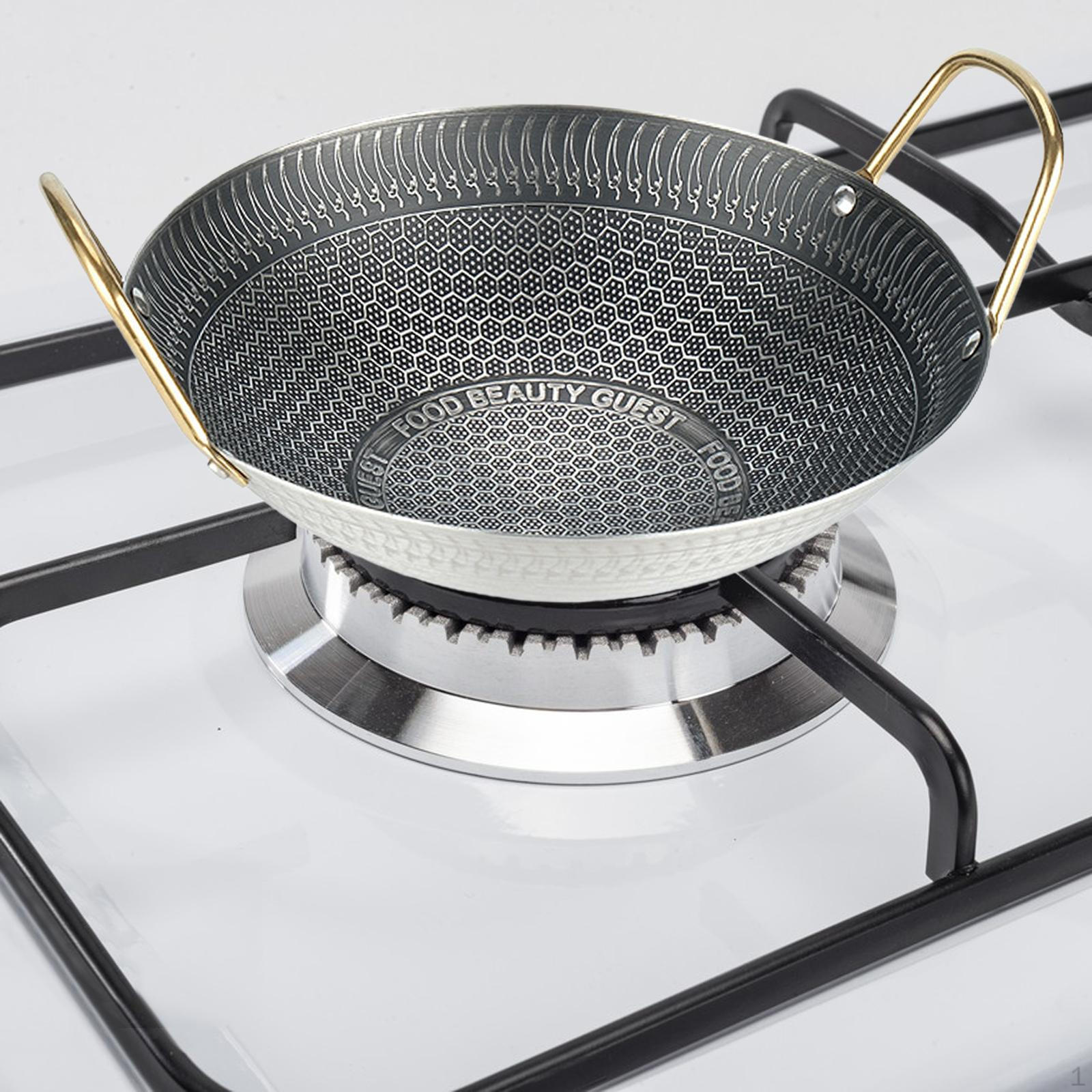 Kadhai Hotpot Pot Home Frying Pan Multipurpose Wok Dry Stir Fry for Vegetables Simmering diameter 24cm