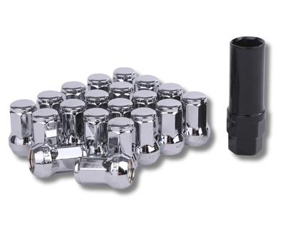 [Partools] Lock Nut Silver Car Tire Wheel Nut M12 Short