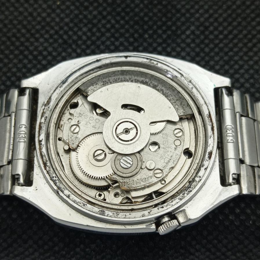 USED MENS GENUINE SEIKO 5 AUTOMATIC 7009A JAPAN ORIGINAL DIAL WATCH a416154-2 R10621f-a416154
