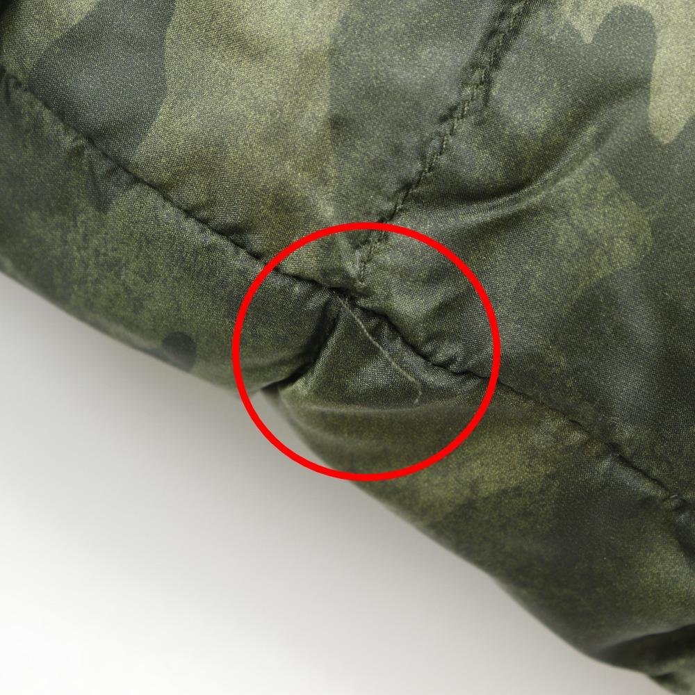 TATRAS Significant Down jacket MTK18A485 Camouflage Pattern Reversible khaki/black Nylon mens Used