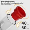 Anti Odor Washing Machine Drain Sealing Plug Leak Proof Sealing Ring Downpipe Joint Adapter Multifunctional Floor Drain Plug