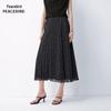 Peacebird AAGFG213D Pleated Maxi Skirt