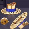 Floor Drain All-copper Shower Floor Drain Stopper Insectproof Anti-odor Deodorization Toilet Kitchen Bathroom Toilet Sewer Drain