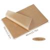 100 Sheets of Unbleached Parchment Baking Paper, Pre-cut Non-stick Parchment Paper, Suitable for Baking, Cooking, Grilling,