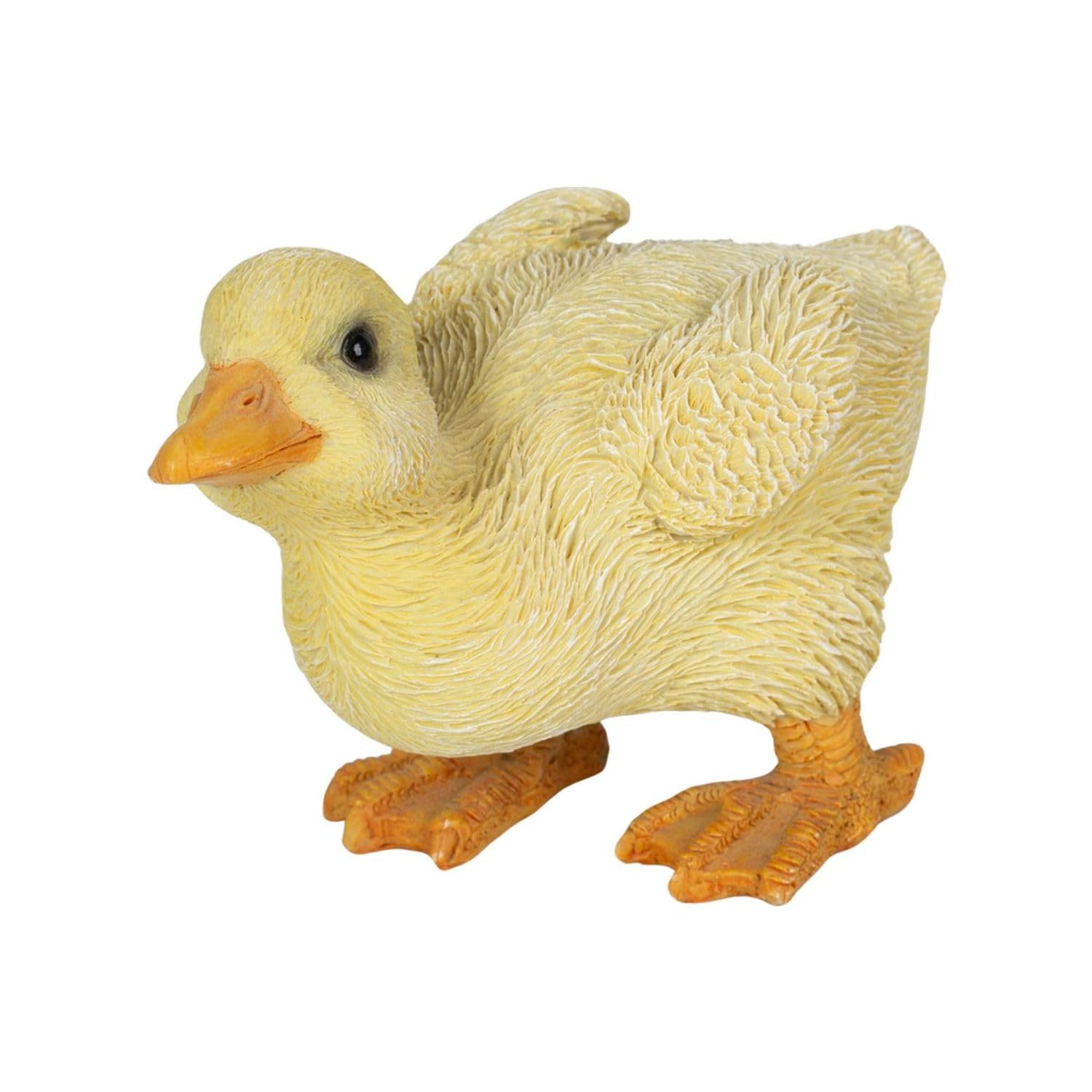 

Убия Бегущий Утенок 10,5 x 6 x 7 см Кукла Фигурка Украшение Животное Садовый Декор Птица H12203-1