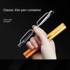 Elegant Reading Glasses Metal Frame Ultra-thin Men Women Reading Glasses Portable Mini Reading Presbyopia Eyeglasses with Box