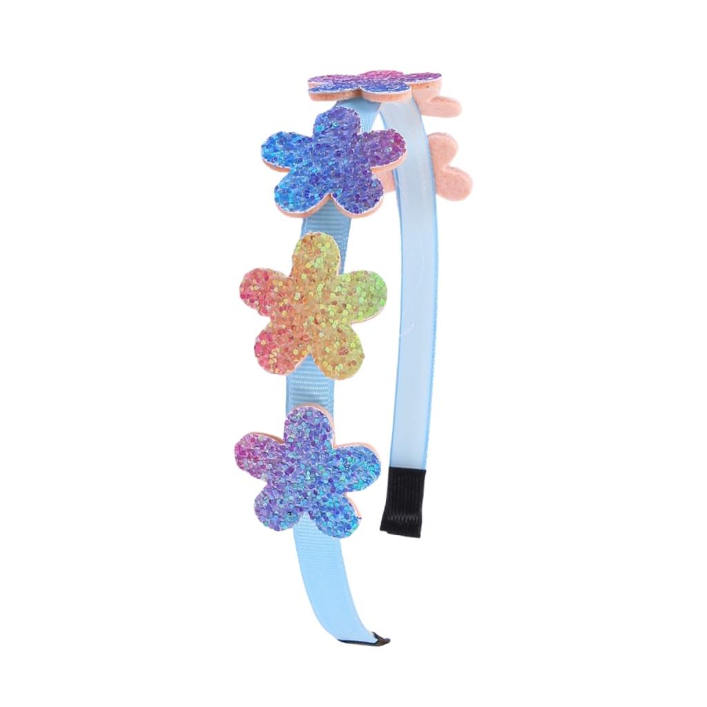 1/4pcs Glitter Star Headbands Party Decor Rainbow Butterfly Hairband Girls Headband Kids Children Party Favor Headwear