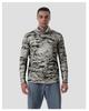 Men's Camouflage Quick-Dry Mesh Fishing Hoodie with Sun Protection Mask