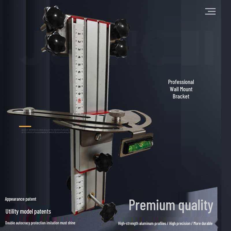 Adjustable Wall Mount Woodworking Support Bracket