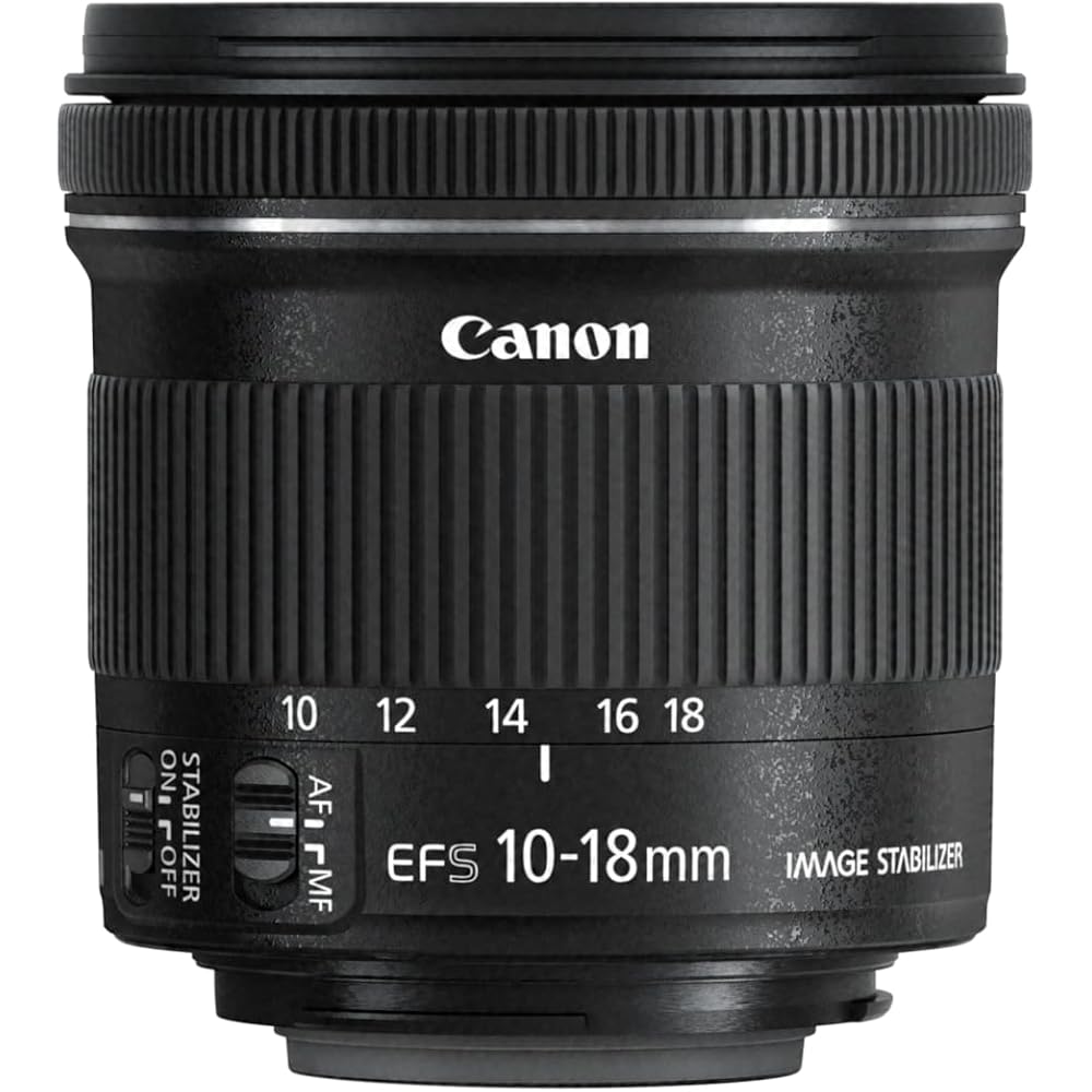 

Canon Ultra Wide Angle Zoom Lens EF-S10-18mm F4.5-5.6 IS STM APS-C Compatible EF-S10-18ISSTM
