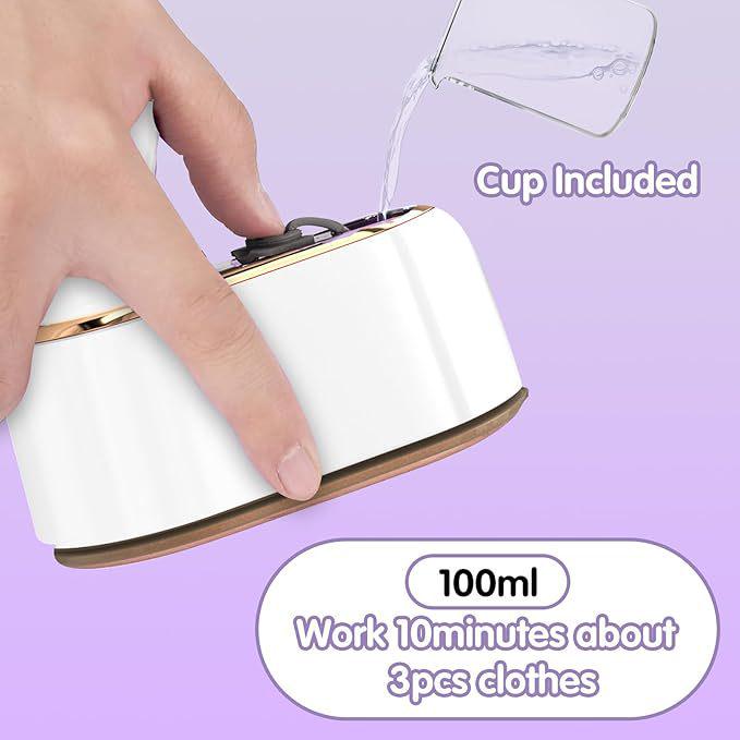 1300W Dual-Use Handheld Electric Steam Iron with Anti-Scald Jet Button