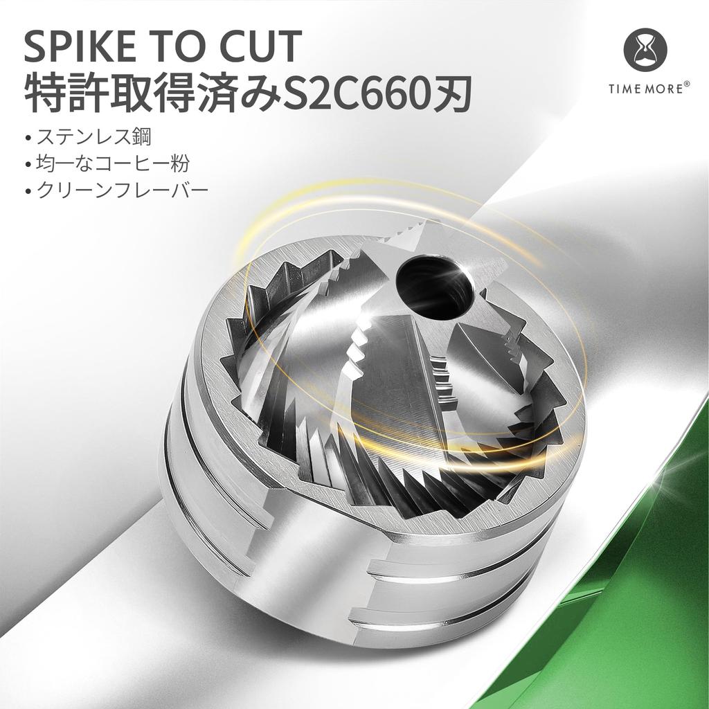 TIMEMORE C3ESP All-Metal Manual Coffee Grinder with Stainless Steel Grinding Grinders, High-Precision Adjustable Grinding, Labor-Saving for Espresso