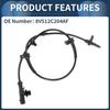 ABS Wheel Speed Sensor Front Left Right ABS Sensor Anti-lock Braking System Sensor No.8V512C204AF for Ford Fiesta 2009-2013
