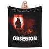 Funny Obsession Horror Movie Blanket Soft Flannel Relax Throw Blanket Machine Washable