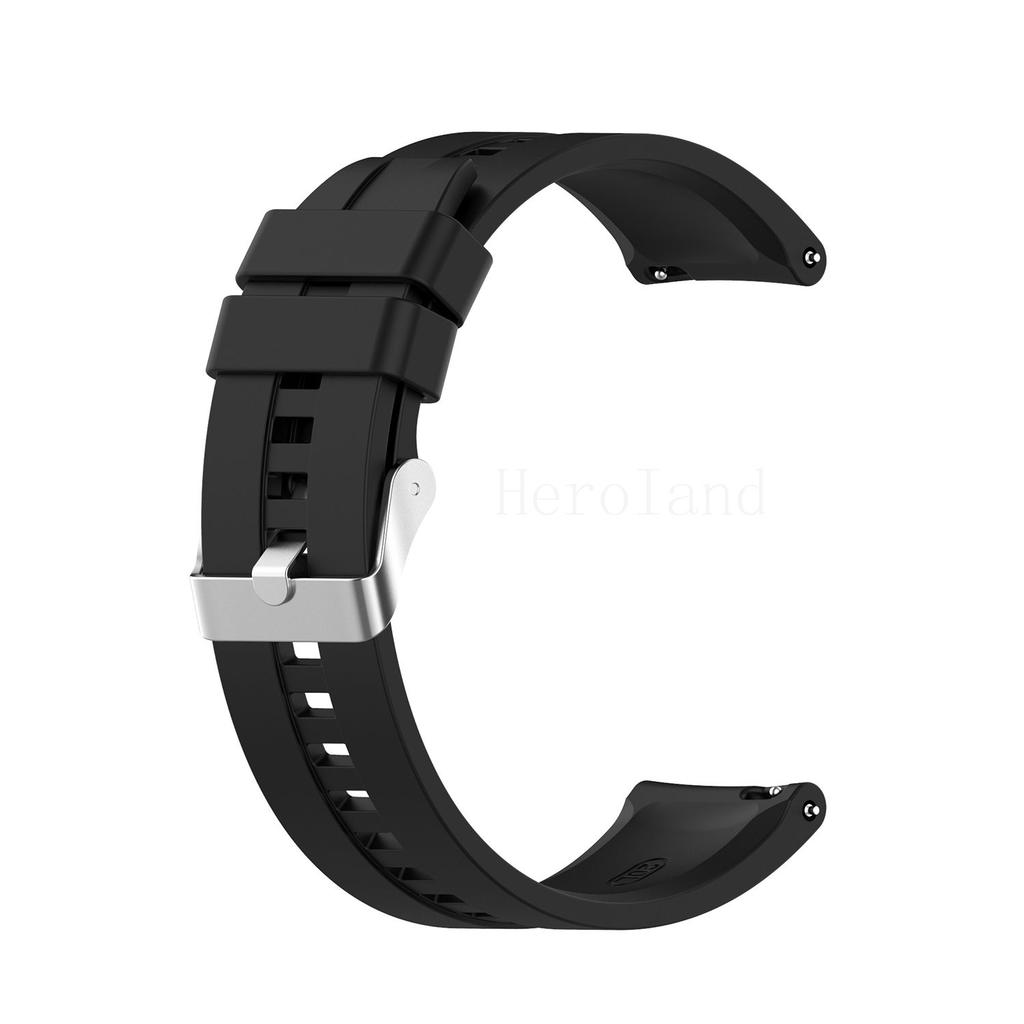 22MM Silicone WatchBand Strap For Realme Watch 2 2 Pro Smart Wristband Bracelet For Realme Watch S / Ticwatch Pro 3 WirstStrap
