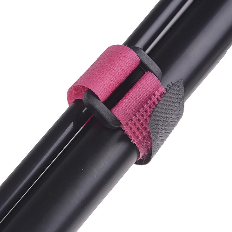 1Pc Fishing Accessories Reusable Fishing Rod Tie Holder Strap Loop Cord Belt