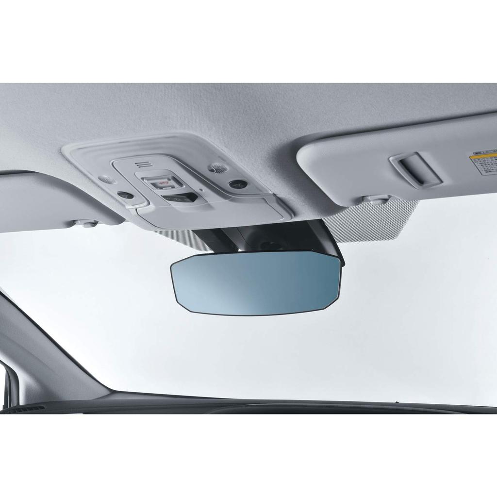 CARMATE Car Rearview Octagon 1400SR Curved Blue M45 Mirror, Series, Ultra-Wide, Mirror, Anti-Glare, Coating, 240mm,
