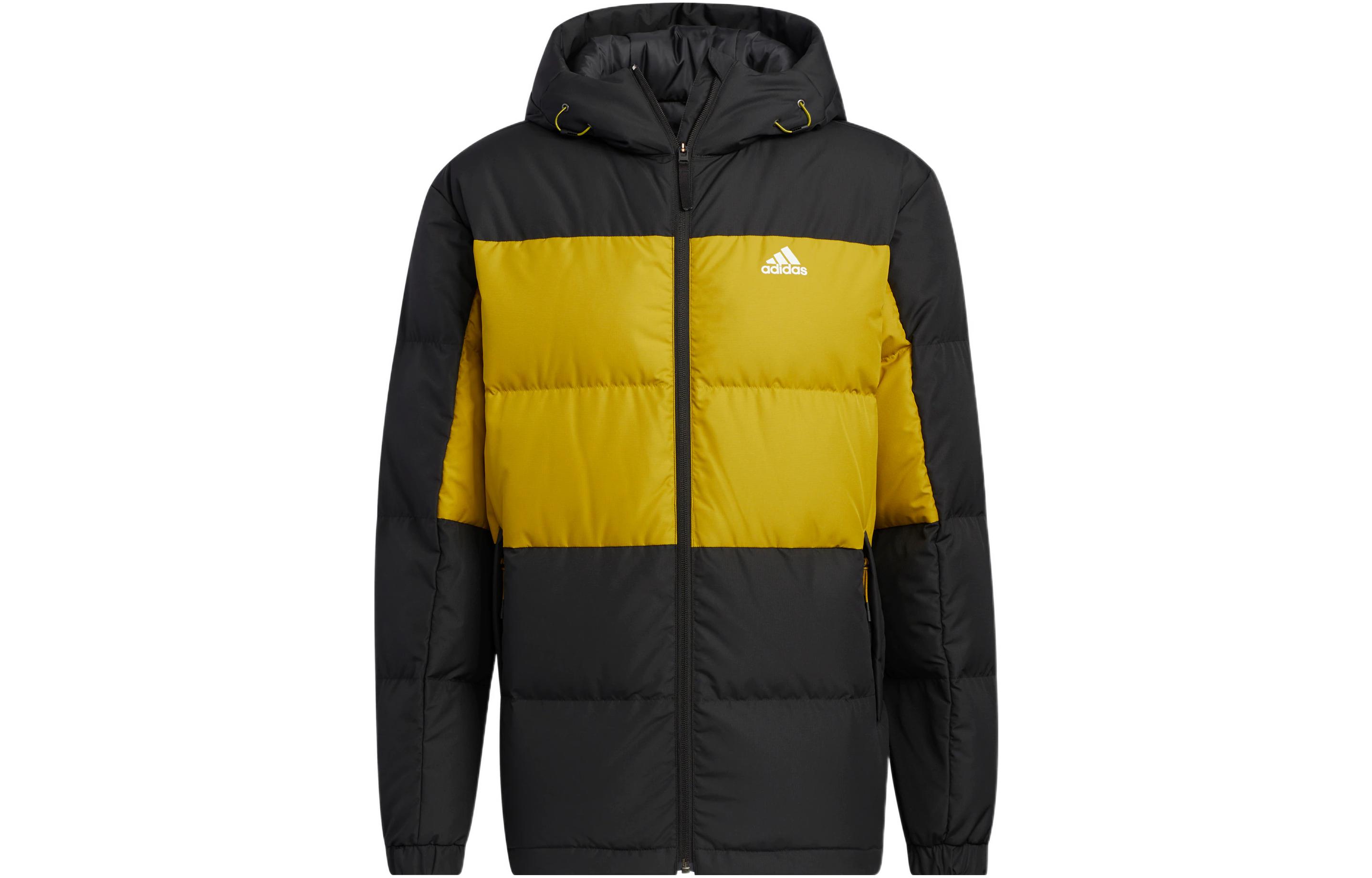 

Adidas Down Jackets Men s Black Hooded Moderate Other HN4407 S