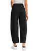 2025 European & American Women's Summer Sports Drawstring Nine-Point Sweatpants