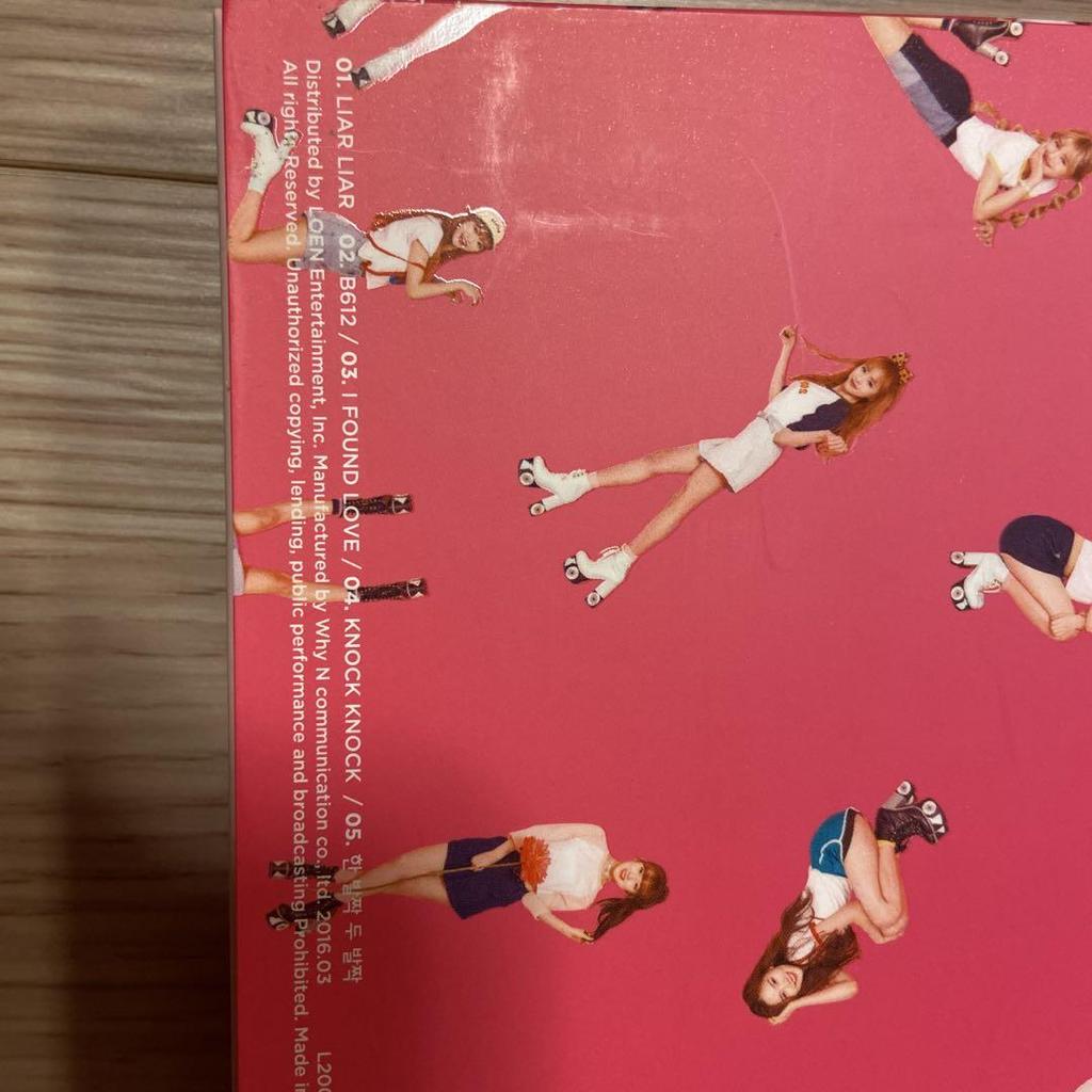 [USED] Oh My Girl Korean Edition CD 5 Pieces