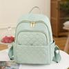 Jednobarevné ženy Vysoce kvalitní voděodolný látkový batoh Oxford 2023 Nový designový cestovní batoh s širokým ramenním popruhem proti krádeži