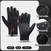 Thickened Non-slip Wind Shielding Touch Screen Warm Outdoor Biking Gloves Designed For Autumn and Winter Mountaineering Bicycles High Quality