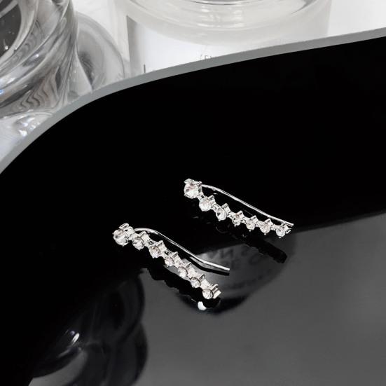 

Серьги-гвоздики Super Sparkle со стразами