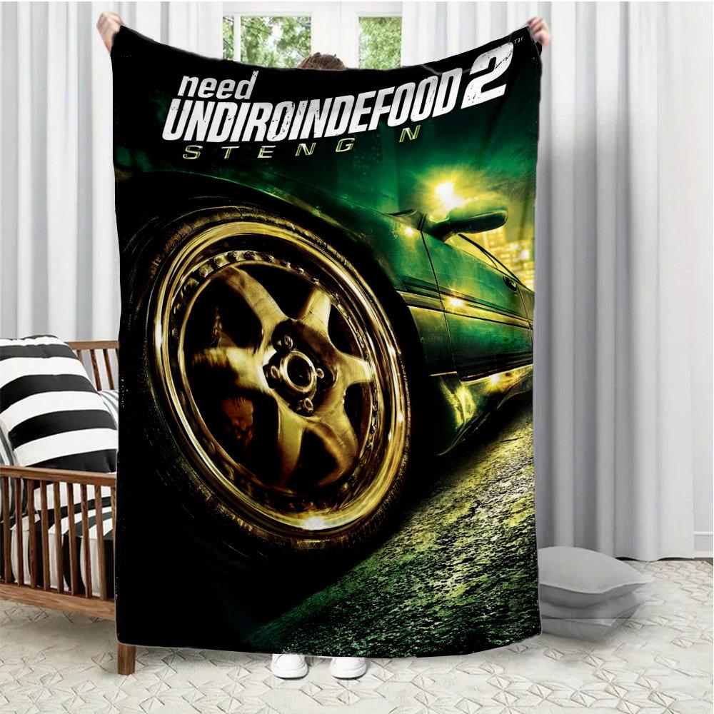 

Topnotch racing car pattern Flannel printed blanket suitable for all seasons suitable for living room office sofa and travel 75x100cm
