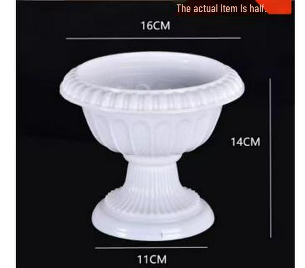 Hand-Painted Preserved Flower Vase Easel - European Style High-Footed Floral Arrangement Pot