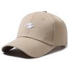 Letter Embroidered Baseball Hat Fashion Solid Color Peaked Cap Sun Protection