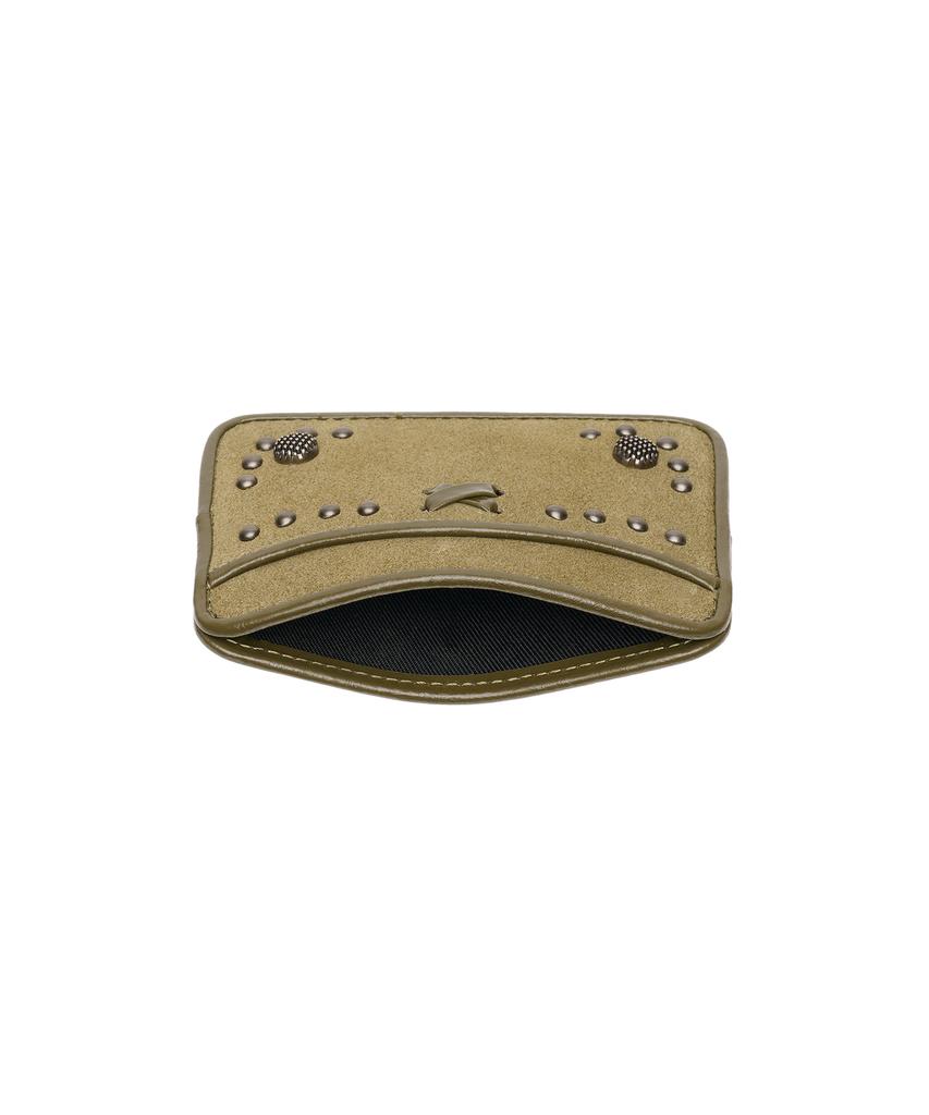 Lemasque Arbo Western Slim Card Wallet Khaki