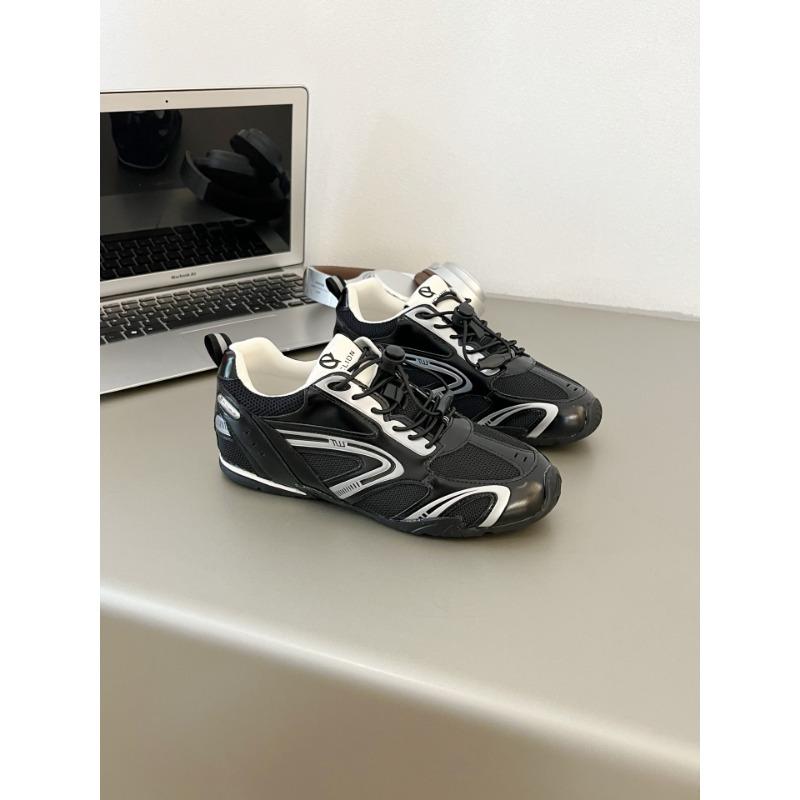 

4.0 racing shoes women s summer new fashionable versatile leather mesh breathable runaway sneakers 40