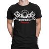 Unisex Shirt Cotton Oversize Large Size Diesel Powered Funny Auto Repair Garage Mechanic S S Tee Top #TA-89