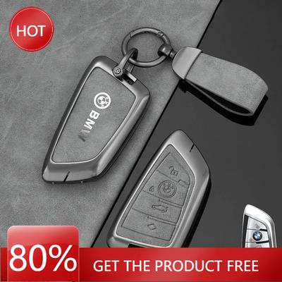 Hot 2025 Zinc Alloy Car Key Case Cover Holder Shell For BMW X1 X3 X5 X6 X7 1 3 5 6 7 Series G20 G30 G11 F15 F16 G01 G02 F48 A