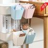 Wall-Mounted Non-Punch Storage Basket for Home, Dorm, Kitchen, and Bedside