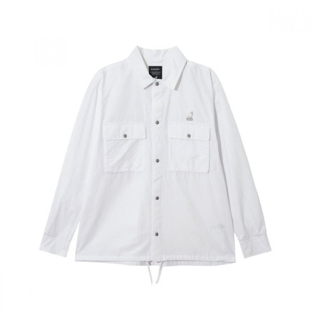 Kangol String Blouson Shacket White 7063 XL