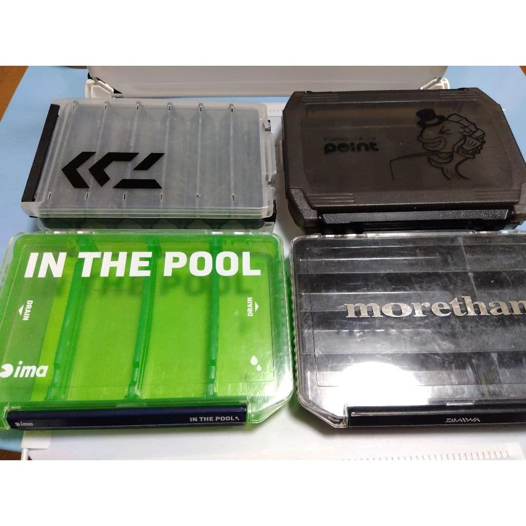 Used Daiwa morethan tackle box set of 4