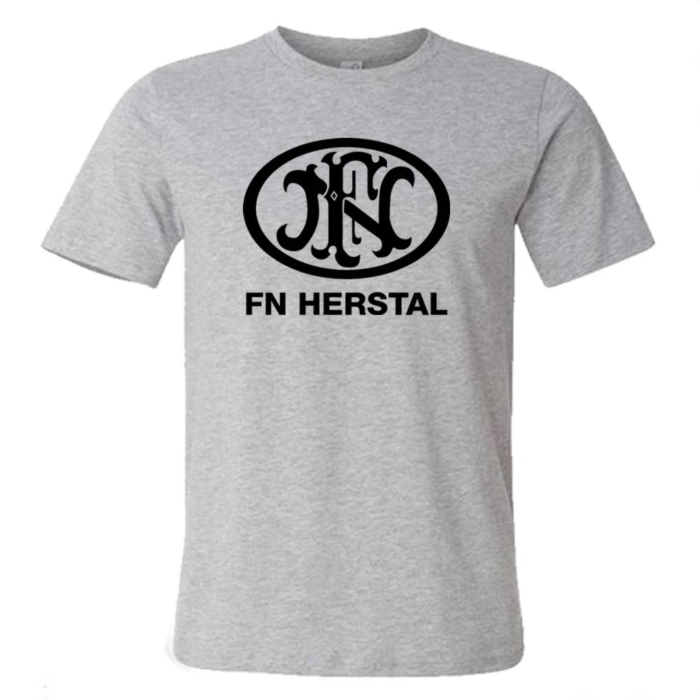 FN Herstal Firearms Guns Men s Grey Size S to 5XL S