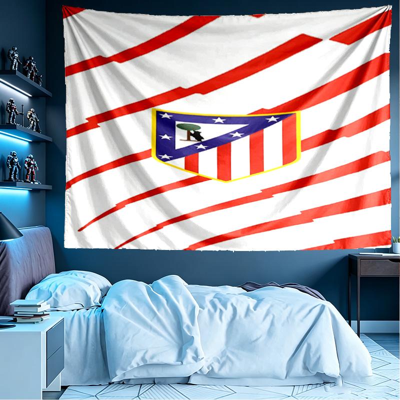 football club Print Tapestry, Lightweight Wall Hanging, for Bedroom, Dorm, Living Room, Home Art Decor - Birthday Christmas Gift for Friends