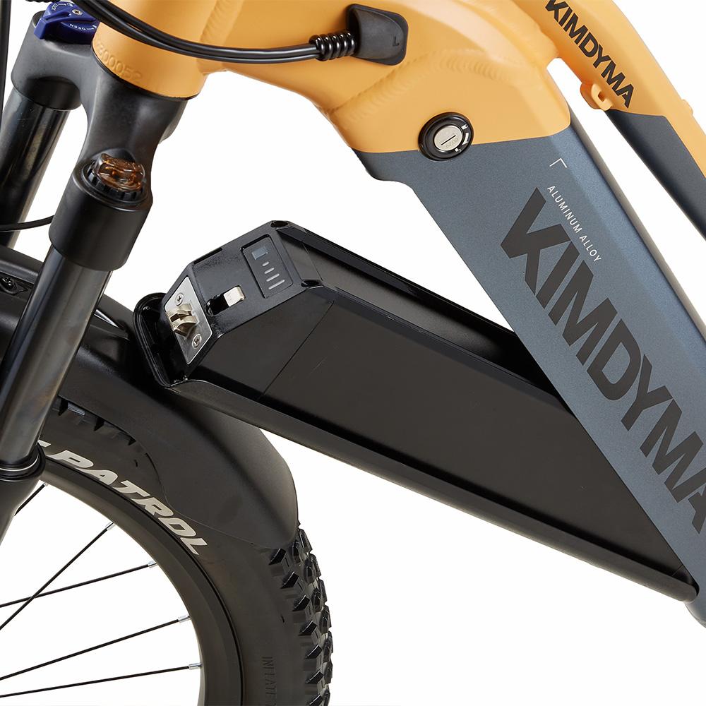 Elektrické kolo KIMDYMA 27.5" 1000W Motor City Ebike 48V 20AH Maximální dojezd 160 km 9 rychlostí K02