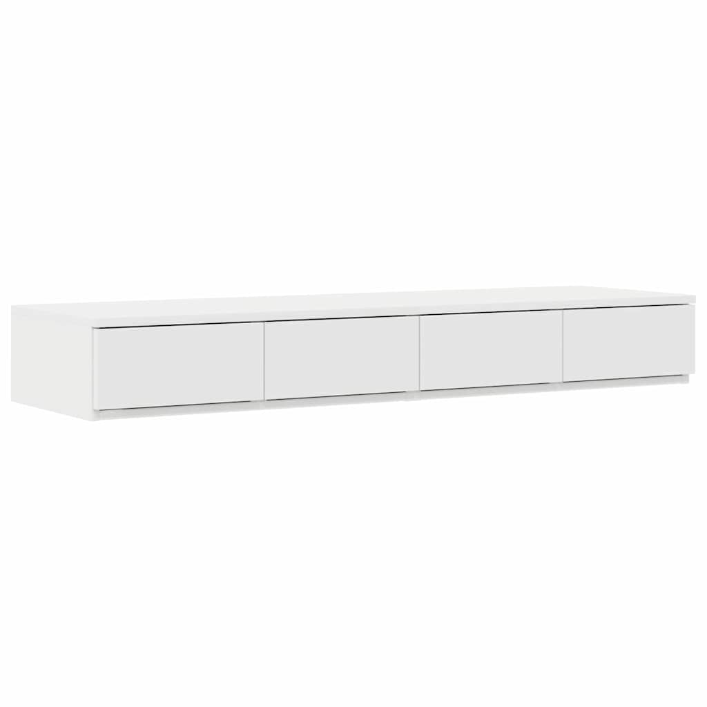 Bed Drawers White 120 x 36.5 x 16.5 cm Particleboard