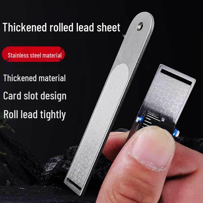 Thickened Stainless Steel Lead Sheet Roll for Fishing Accessories
